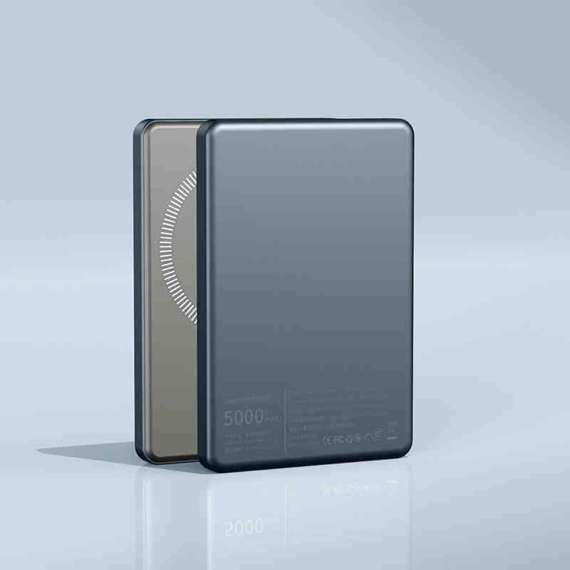 Ultra Thin Large Capacity Portable Magnetic Power Bank - large capacity portable magnetic power bank