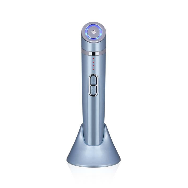 Ultrasonic Eye Beautification Instrument with Radio Frequency EMS Blue - for the Lazy Glamour Queen ultrasonic eye
