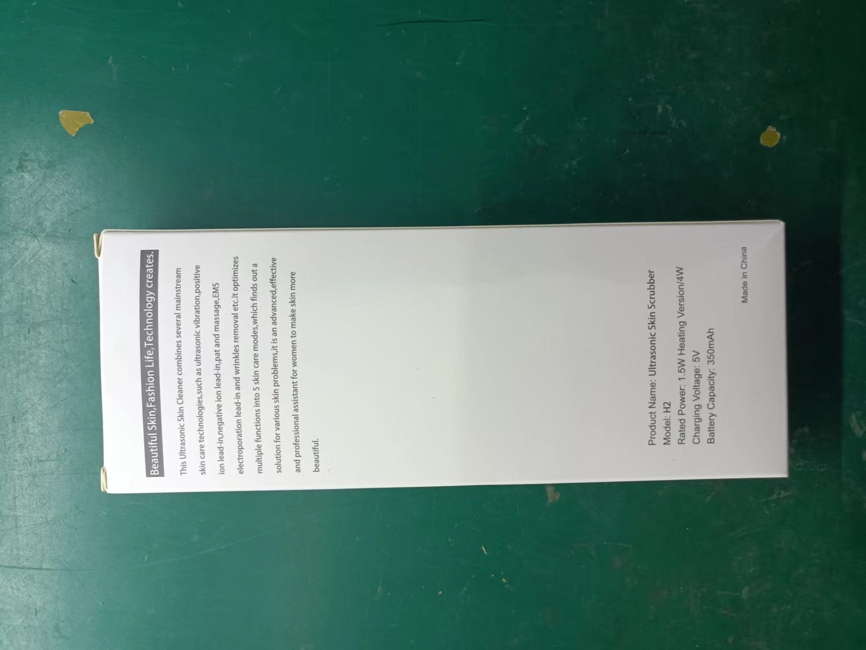 Ultrasonic Peeling Electromechanical Beauty Instrument for Skin Renewal - Wizard ultrasonic peeling electromechanical