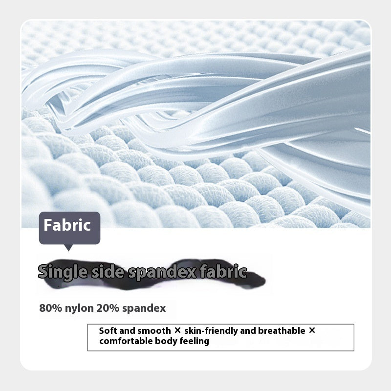 Unilateral Spandex Waistband Gym Yoga Leggings for Fitness and Exercise - Teleplus