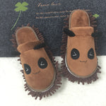 Unisex Animal Print Fleece Mask with Shoes Set for Men and Women - Teleplus Shoe unisex animal print fleece mask