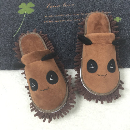 Unisex Animal Print Fleece Mask with Shoes Set for Men and Women - Teleplus Shoe unisex animal print fleece mask