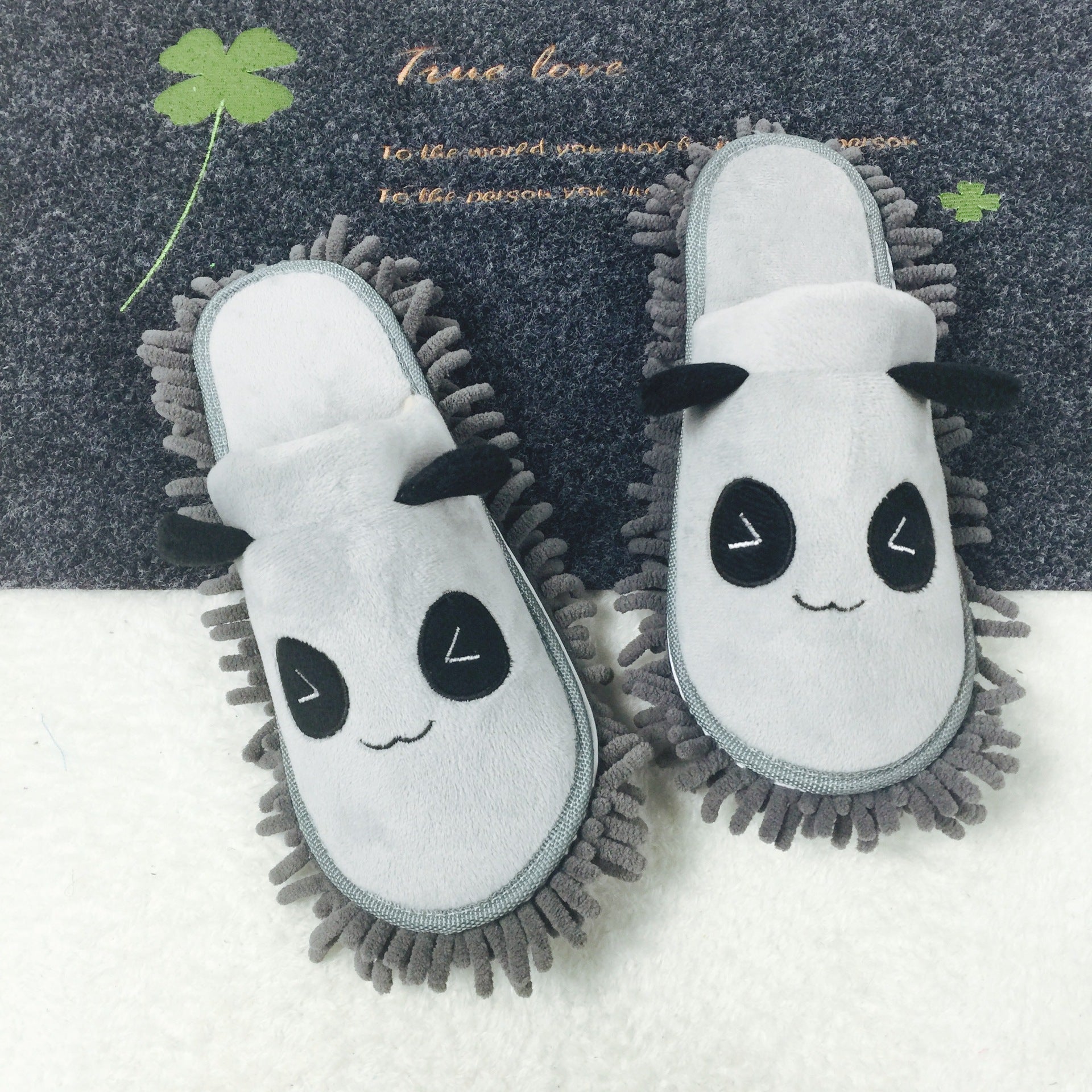 Unisex Animal Print Fleece Mask with Shoes Set for Men and Women - Teleplus Shoe unisex animal print fleece mask