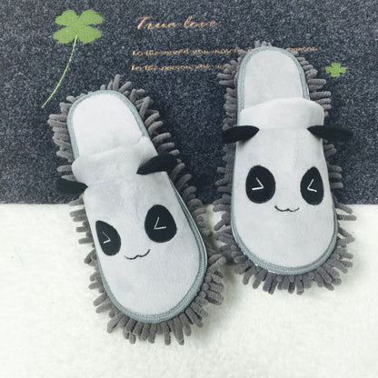 Unisex Animal Print Fleece Mask with Shoes Set for Men and Women - Teleplus Shoe unisex animal print fleece mask