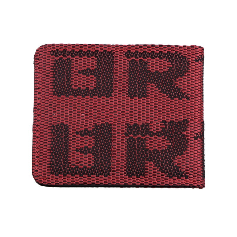 Unisex Asexuality Style PU Letter Lining Wallet with Multiple Color Options - Wallets That Race Faster Than Your Ex’s