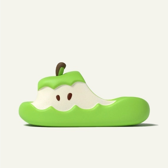 Unisex EVA Flip Flops with Fruit Cartoon Paradise Design - Teleplus cartoon paradise design fruit unisex eva flip