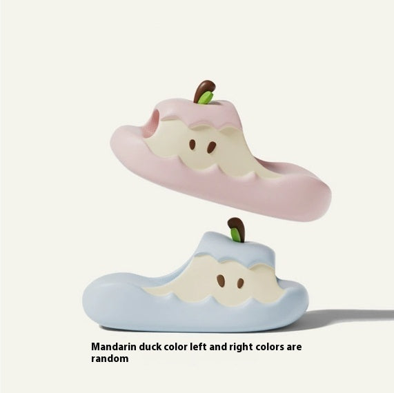 Unisex EVA Flip Flops with Fruit Cartoon Paradise Design - Teleplus cartoon paradise design fruit unisex eva flip