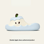 Unisex EVA Flip Flops with Fruit Cartoon Paradise Design - Teleplus cartoon paradise design fruit unisex eva flip