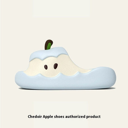 Unisex EVA Flip Flops with Fruit Cartoon Paradise Design - Teleplus cartoon paradise design fruit unisex eva flip