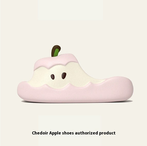 Unisex EVA Flip Flops with Fruit Cartoon Paradise Design - Teleplus cartoon paradise design fruit unisex eva flip