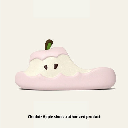 Unisex EVA Flip Flops with Fruit Cartoon Paradise Design - Teleplus cartoon paradise design fruit unisex eva flip