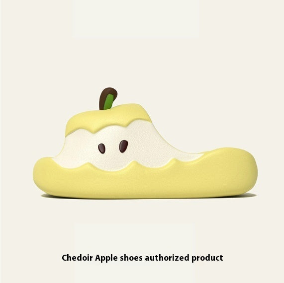 Unisex EVA Flip Flops with Fruit Cartoon Paradise Design - Teleplus cartoon paradise design fruit unisex eva flip