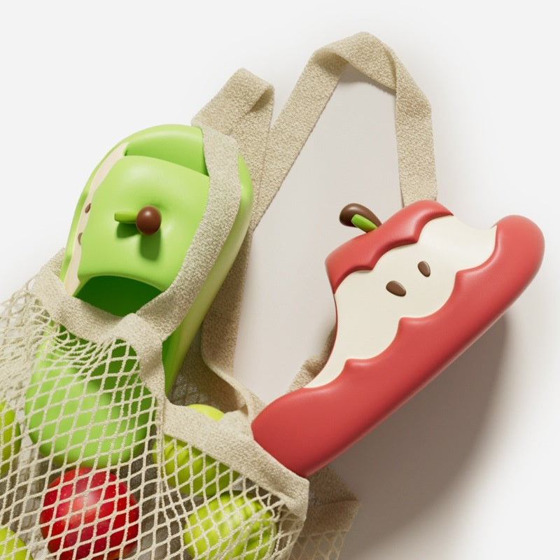 Unisex EVA Flip Flops with Fruit Cartoon Paradise Design - Teleplus cartoon paradise design fruit unisex eva flip