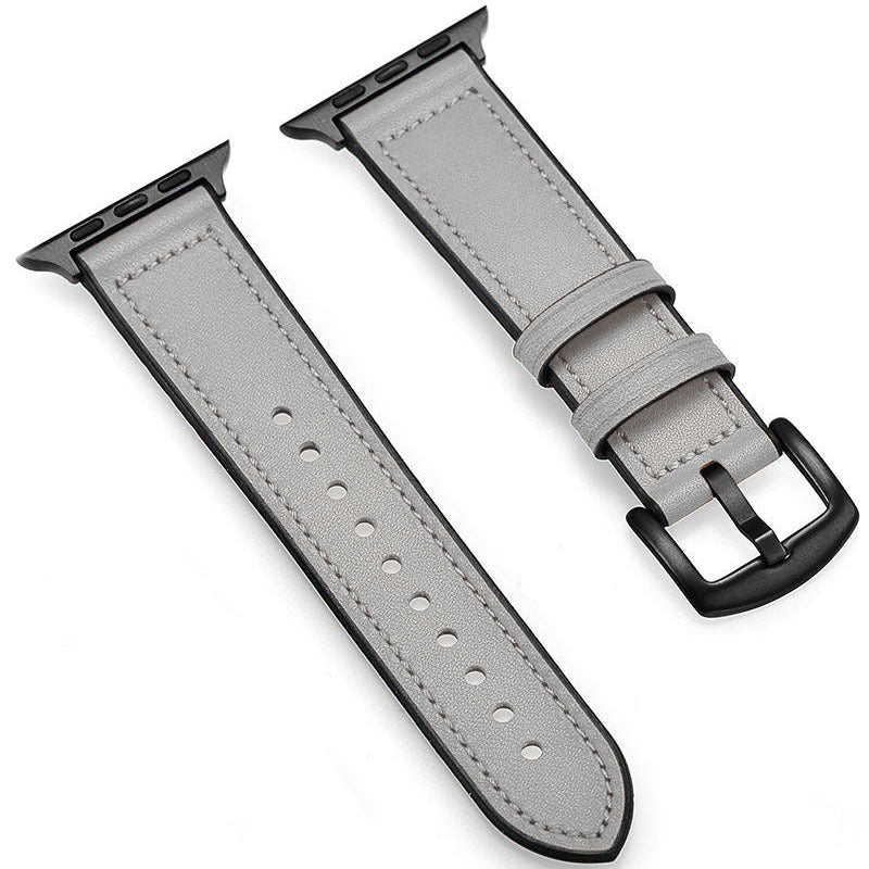 Unisex Fashion Strap + Connector Leather Strap - Unisex Fashion Strap with Leather and Silicone Top