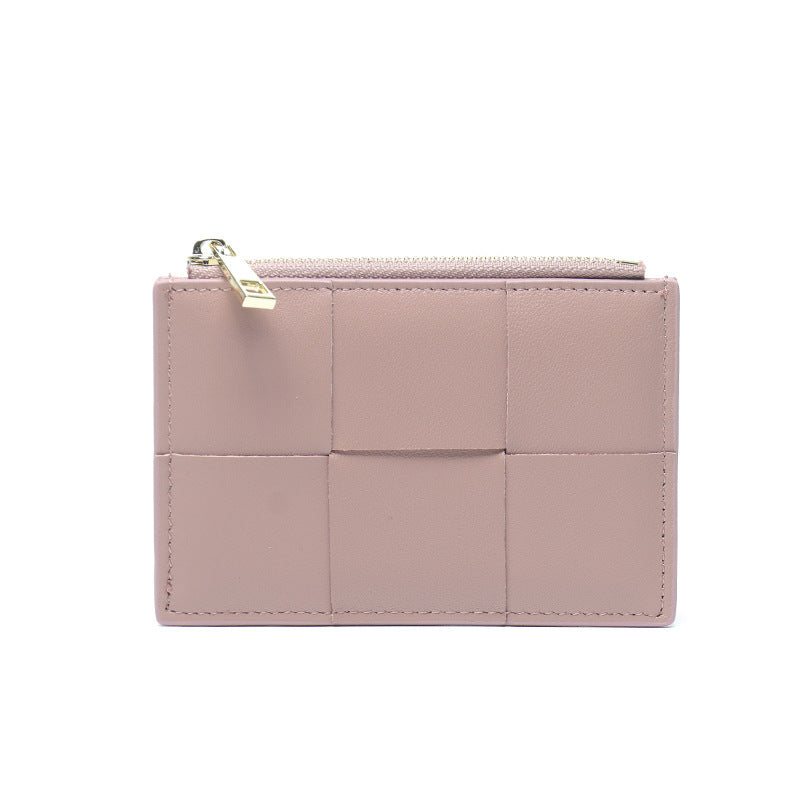 Unisex Genuine Leather Small Purse with Buckle Closure in Multiple Colors - Sheepishly Stylish for Card Packs united