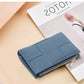 Unisex Genuine Leather Small Purse with Buckle Closure in Multiple Colors - Sheepishly Stylish for Card Packs united