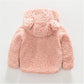 Unisex Lamb Cashmere Infant Winter Coat with Hood for 1-3 Years - Teleplus in the United States united states chf