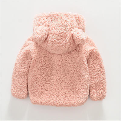 Unisex Lamb Cashmere Infant Winter Coat with Hood for 1-3 Years - Teleplus in the United States united states chf