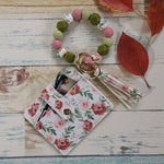 Unisex Leather Card Holder for Fashion Beaded Bracelet and Accessories - Trendy Girls fashion beaded bracelet card