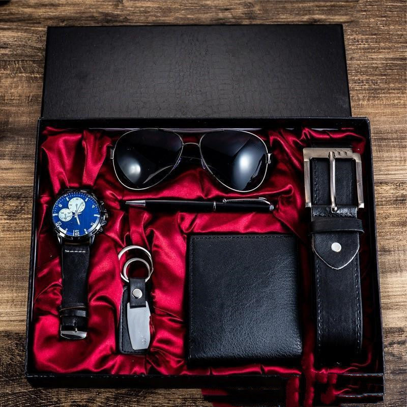 Unisex Leather Small Bag for Passport and Accessories in Black United States - Luxury Goodies Stylish Gents