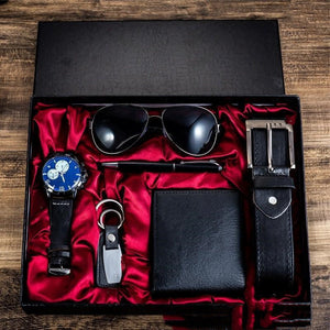 Unisex Leather Small Bag for Passport and Accessories in Black United States - Luxury Goodies Stylish Gents