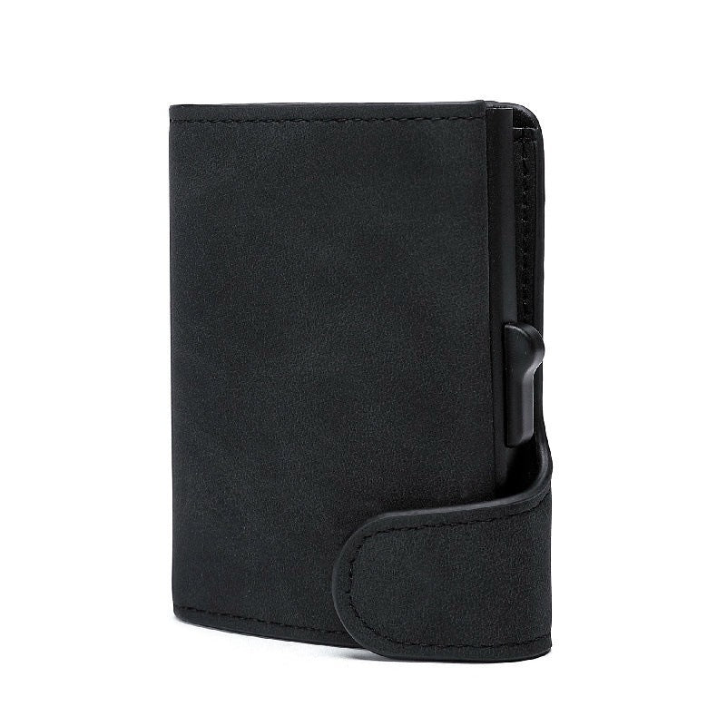 Unisex Leather Wallet in Black Light Brown and - Teleplus unisex leather wallet light brown