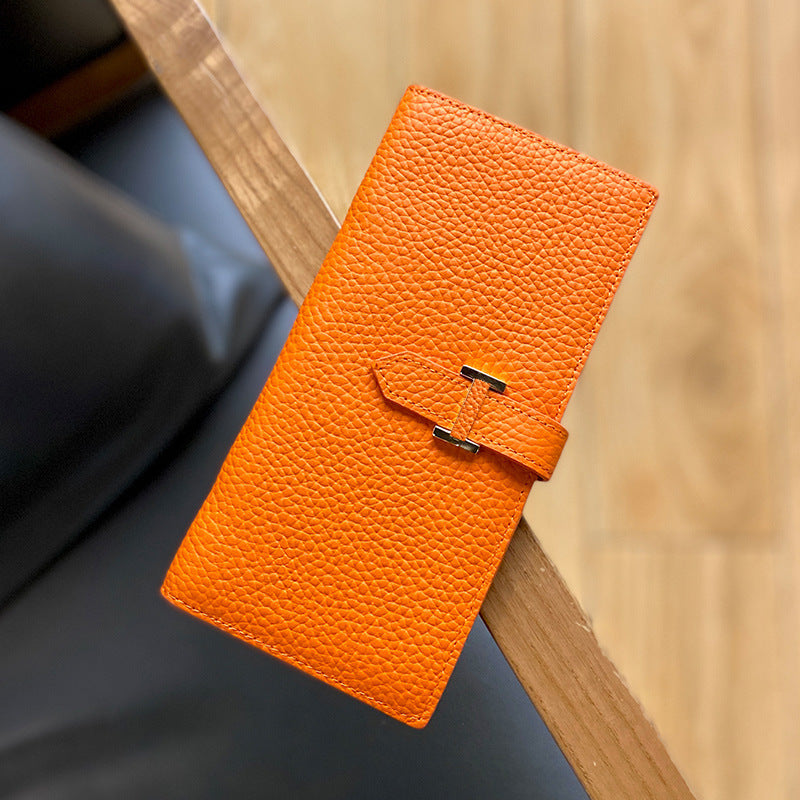 Unisex Leather Wallet with Drawstring Opening in Multiple Colors chf United States - That Gifts Style and Laughs a Box