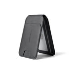 Unisex Magnetic Card Holder Wallet PU Leather Slim Minimalist RFID Blocking