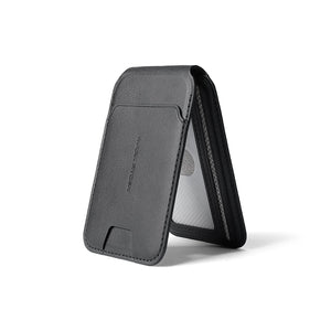 Unisex Magnetic Card Holder Wallet PU Leather Slim Minimalist RFID Blocking