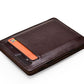 Unisex Polyester Wallet in Black or Brown for United States CHF Buyers - Flip PU Wallet: Style That Won’t Out united