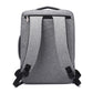 Unisex Soft Surface Zipper Backpack with Double Shoulder Straps for Travel - Teleplus