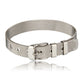 Unisex Titanium Steel Strap Smooth Bracelet with Geometric Design - stainless steel strap mesh smooth bracelet
