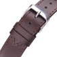 Unisex Watch Two Layer Leather 20mm Strap - Unisex Watch Strap 20mm Leather for Raw Ear Position