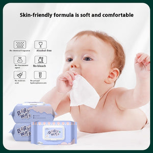 United States Baby Wipes Pack 80 Pieces Waterproof Household and Child - for Tiny Messes Big Bag of Fun united states