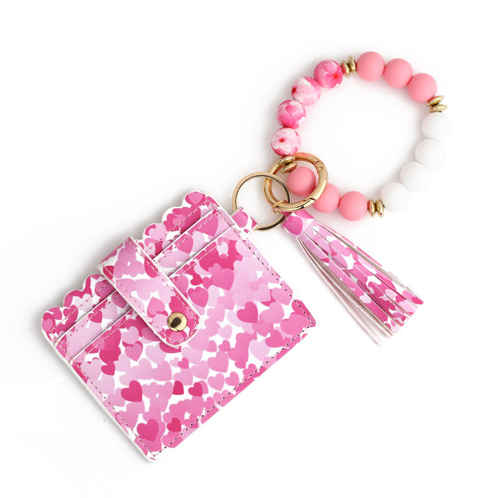 United States Card Holder with Love Heart and Butterfly Designs - for Pink Enthusiasts united states chf card holder