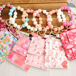 United States Card Holder with Love Heart and Butterfly Designs - for Pink Enthusiasts united states chf card holder