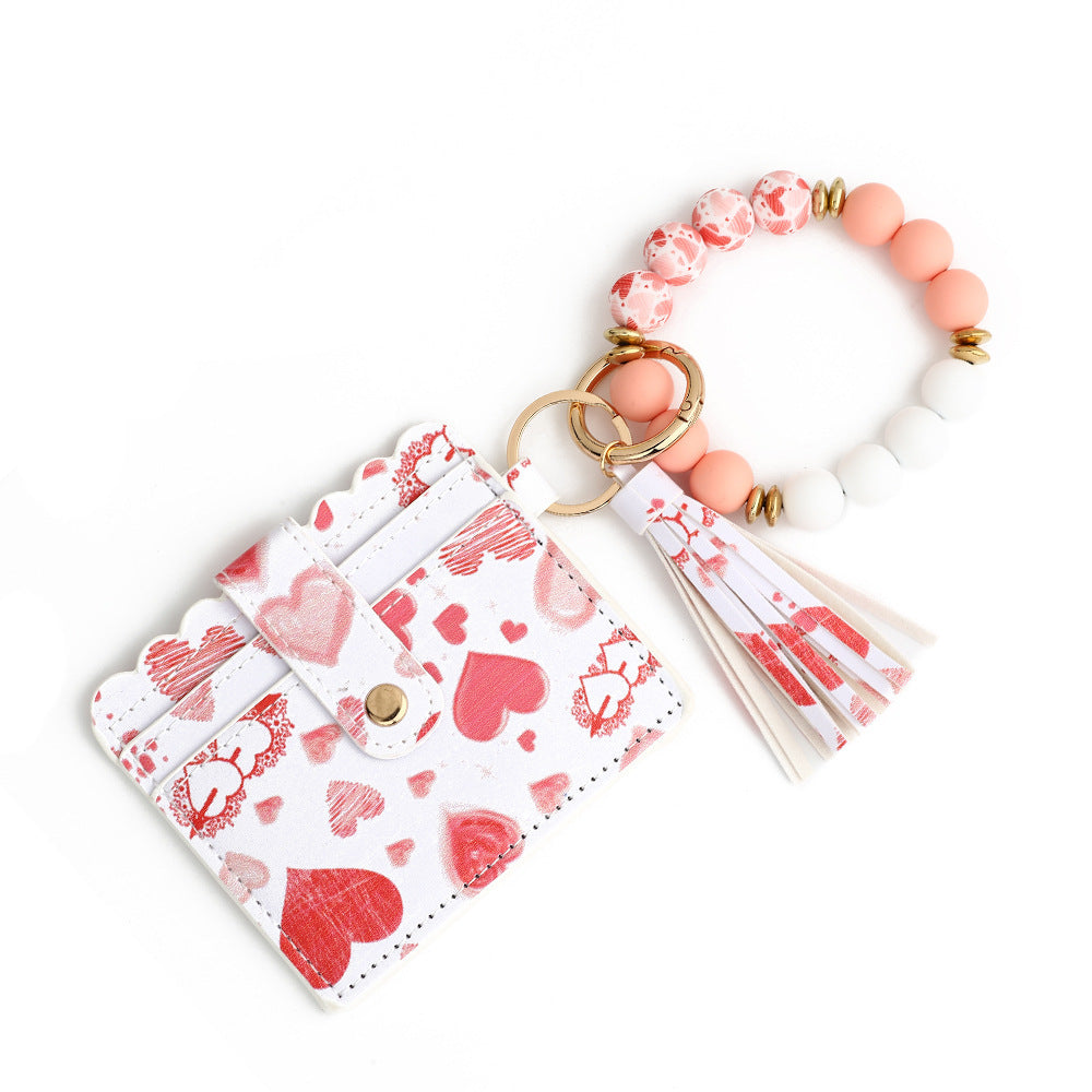 United States Card Holder with Love Heart and Butterfly Designs - for Pink Enthusiasts united states chf card holder