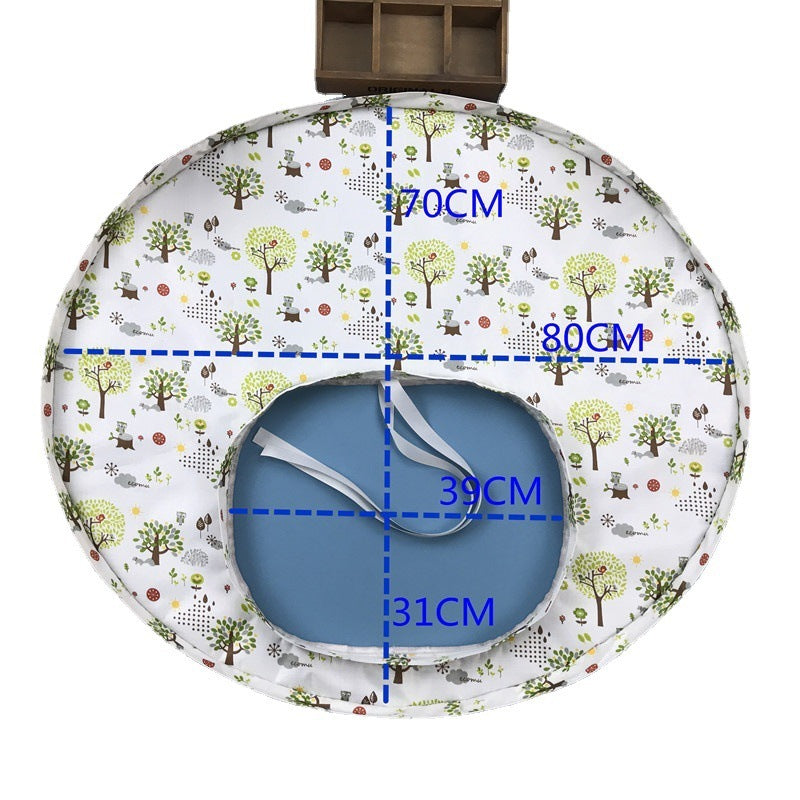 United States Cartoon Animal Seat Cushion with Stripe Plaid Pattern - Teleplus united states chf seat cushion