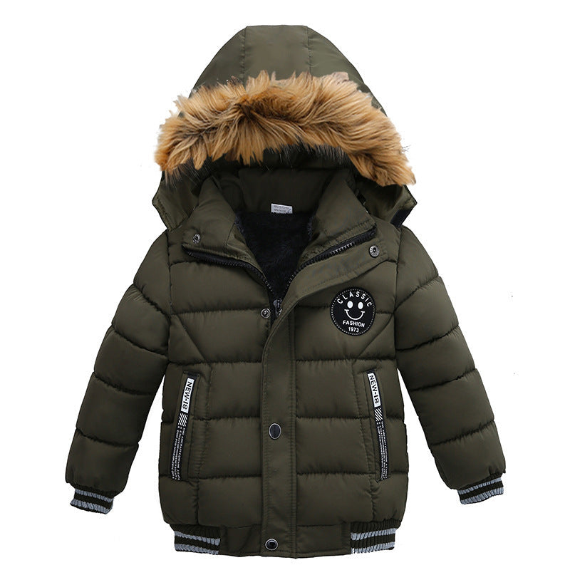 United States CHF Winter Cotton Jacket for Boys and Children - united states chf cotton jacket