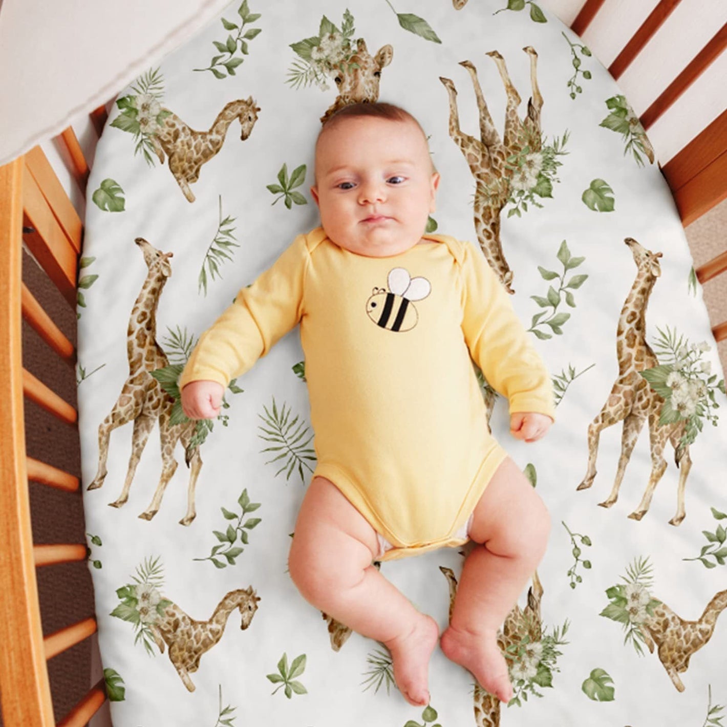 United States Cotton Bedding 41cm x 82cm Reactive Printing Fabric CHF - Cradle Your Baby in Comfy Chaos united states