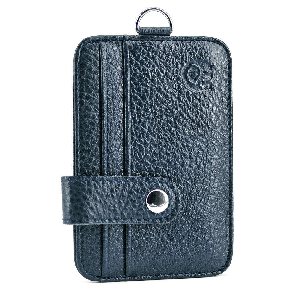 United States Cow Leather Card Holder Clip Cover in Oil Wax - Bag for Tiny Fashionistas united states chf cow leather