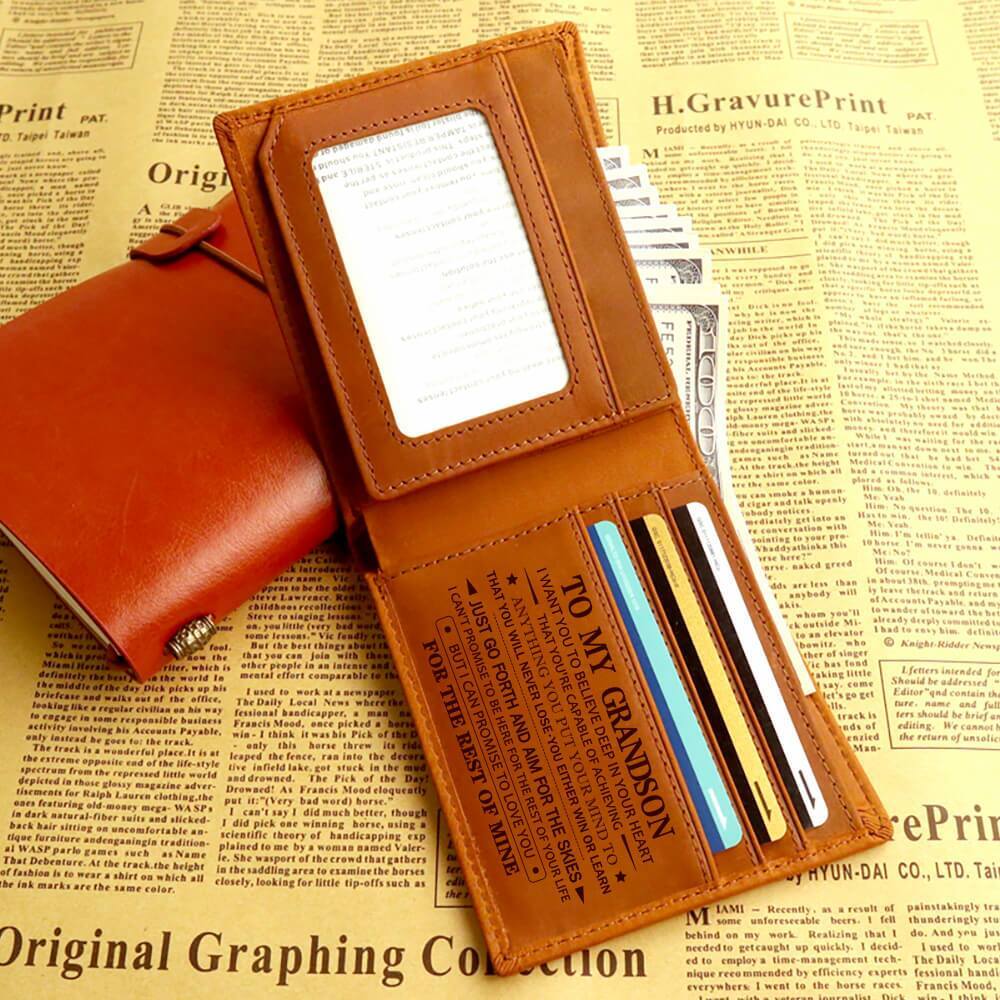 United States Crazy Horse Cowhide Leather First Layer CHF Product - Men’s Wallet for Wild Adventures united states chf