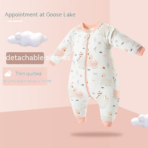 United States Goose Lake Cotton Sleeping Bag for Infants CHF Safe - Anti-Kick Sneaky Tots united states chf sleeping bag