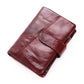 United States Leather Card Holder with Layer Cowhide and Folding Design - First Wallet For Stylish Dudes Only united
