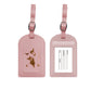 United States Luggage Tag in PU Leather with CHF Design for Baggage - Never Lose Your Bags Again This united states chf