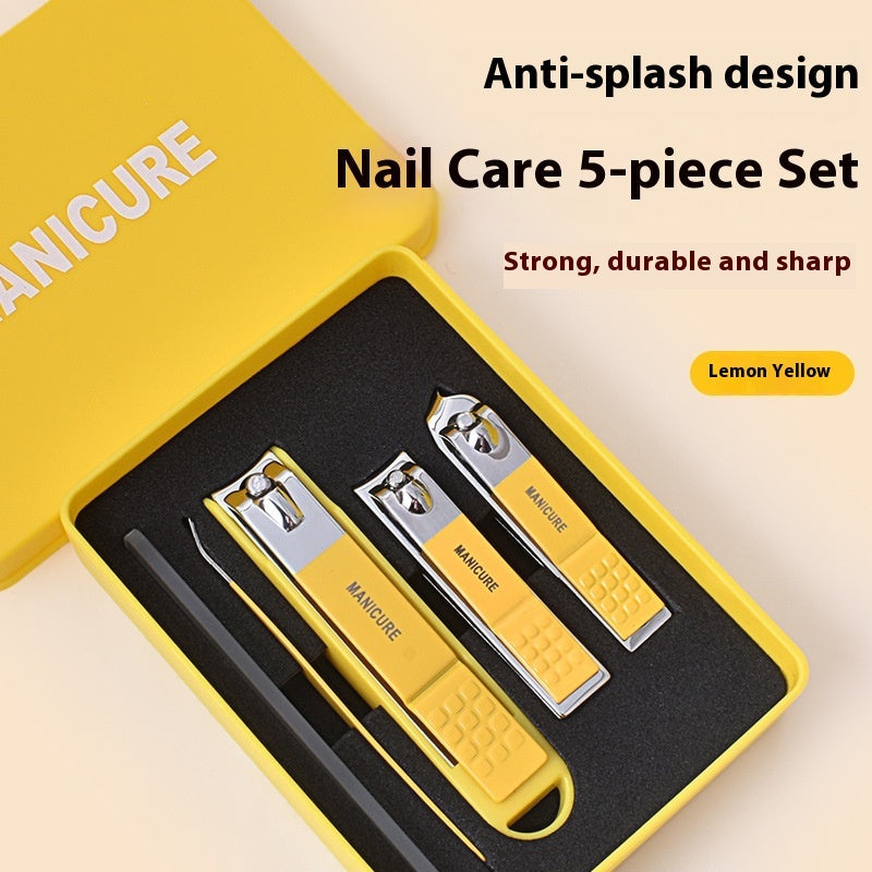 United States Nail Clippers Set CHF Anti-Splash Carbon Steel Assorted Colors - Teleplus united states chf nail clippers