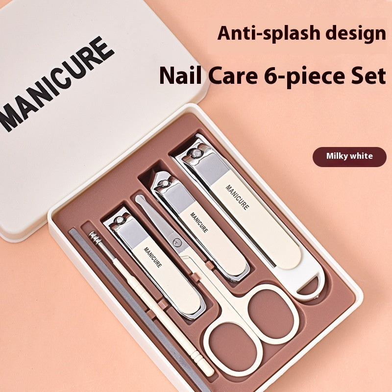 United States Nail Clippers Set CHF Anti-Splash Carbon Steel Assorted Colors - Teleplus united states chf nail clippers
