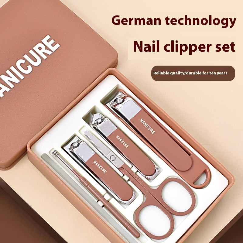 United States Nail Clippers Set CHF Anti-Splash Carbon Steel Assorted Colors - Teleplus united states chf nail clippers