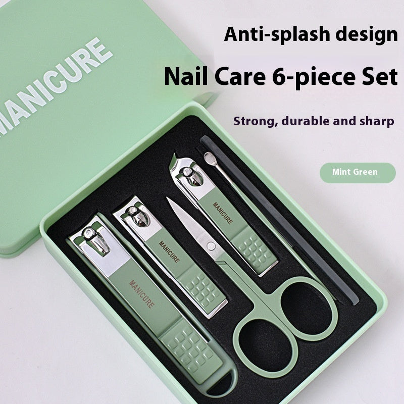 United States Nail Clippers Set CHF Anti-Splash Carbon Steel Assorted Colors - Teleplus united states chf nail clippers