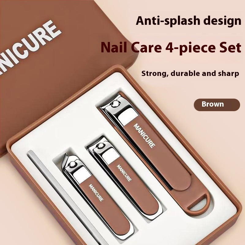 United States Nail Clippers Set CHF Anti-Splash Carbon Steel Assorted Colors - Teleplus united states chf nail clippers